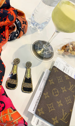 Champagne Earrings