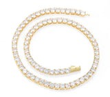 CZ Tennis for the Chain Necklaces