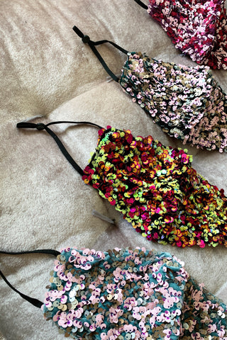 Sequin Masks