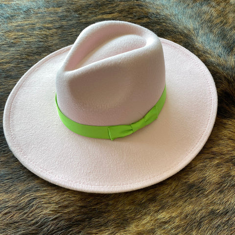 Pink Panama Hat