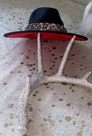 Leopard Red Bottom Hat