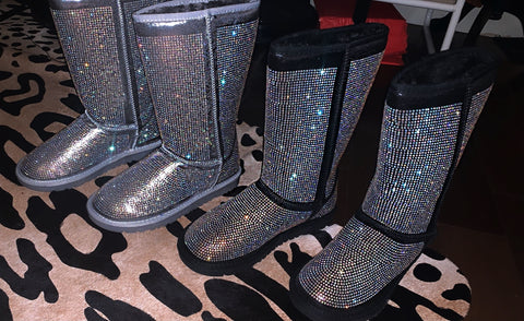 Rhinestone Boots