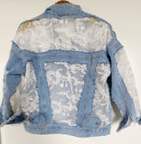 Lace Jean Jacket