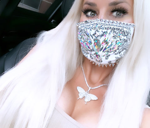 Paisley Glam Masks