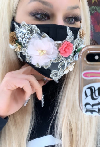 Embellished Mask