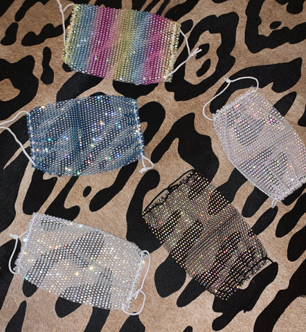 Flash Sale Rhinestone Masks