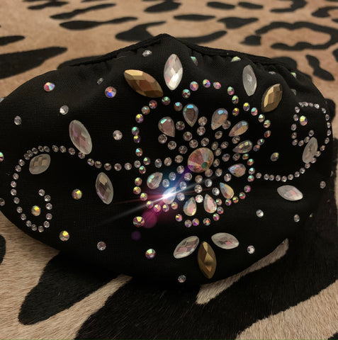 Rhinestone Mask
