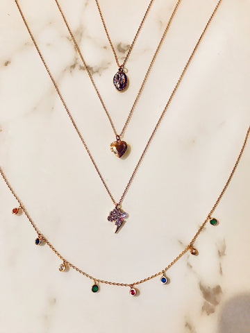 Dainty 14k Gold Necklaces