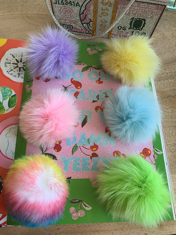 Pastel Fur Phone Grips