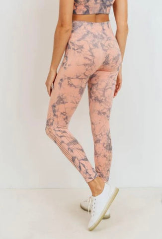 Peach Tye Dye Set