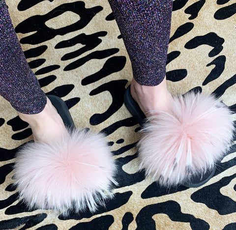 Fox Fur Slides