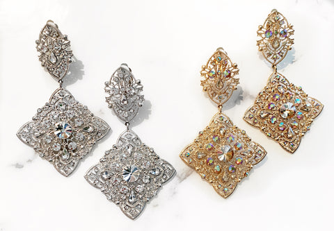 Clip on Statement Earrings