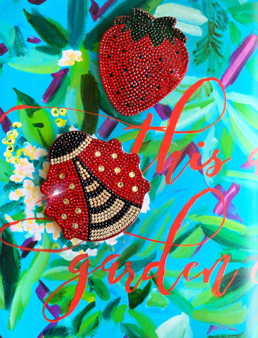 Strawberry / Ladybug Phonegrip