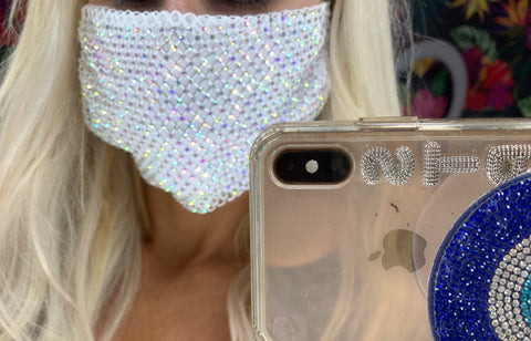 AB Rhinestone Masks