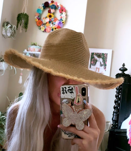Straw Wide Brim Hat