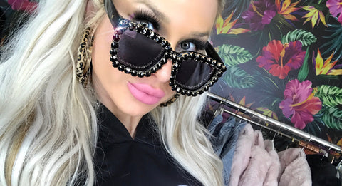Rhinestone Glam Sunnies