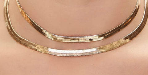 Gold Adjustable Snake Chain