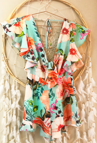 Floral Romper