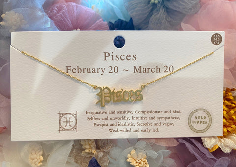 Zodiac Necklaces